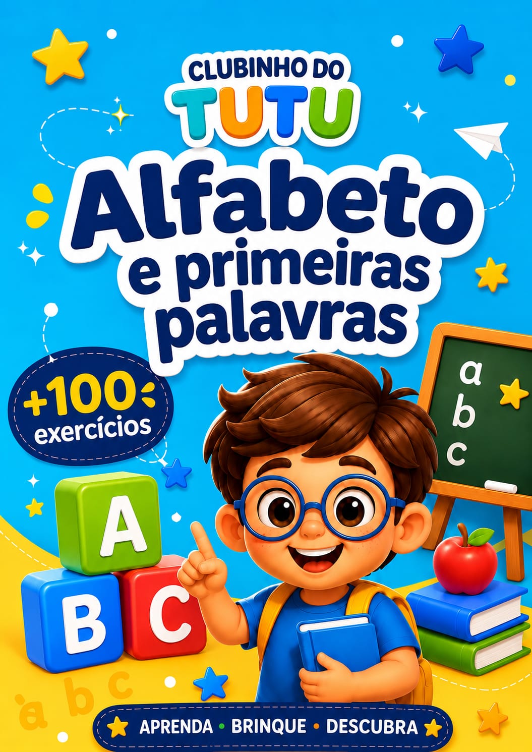 Capa do e-book Alfabeto e primeiras palavras